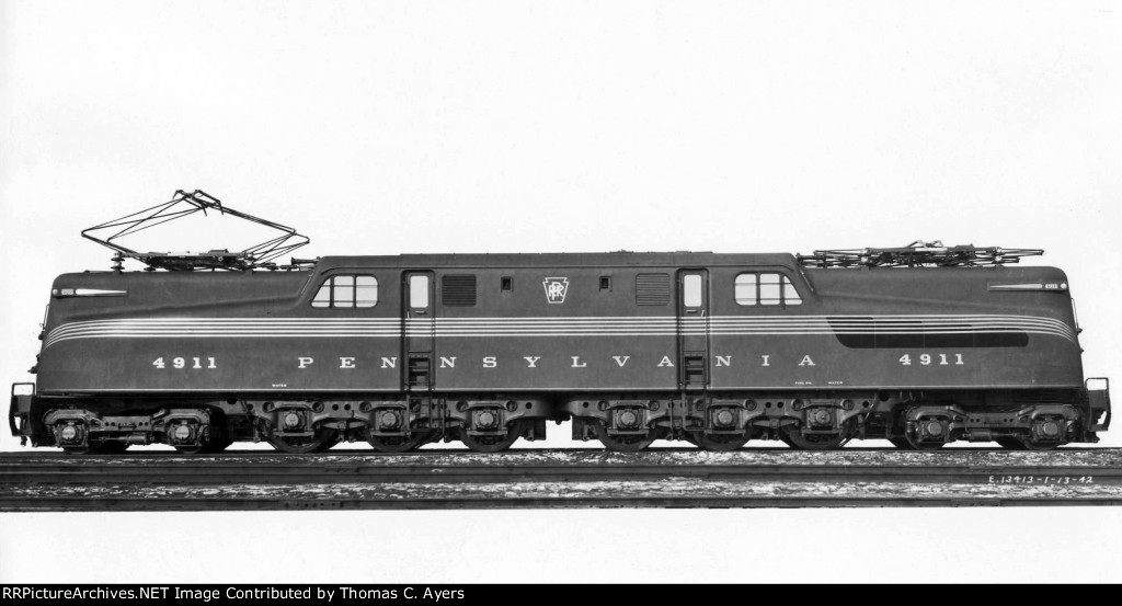 PRR 4911, GG-1, 1942